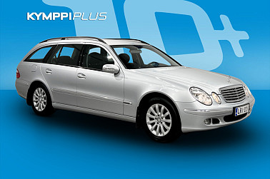Mercedes-Benz E 220T CDI A Elegance **Vakionopeudensäädin / Ilmastointi / Kahdet renkaat** - Uskomattoman siistikuntoinen E-Mersu valmiina nielemään lisää kilometrejä!