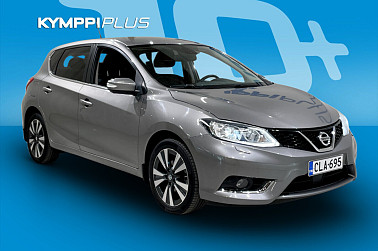 Nissan Pulsar DIG-T 115 Business 360 6M/T / Navi / Kamera / Led-Ajovalo - Nissan Pulsar – Hyvin varusteltu ja tilava Suomi-auto