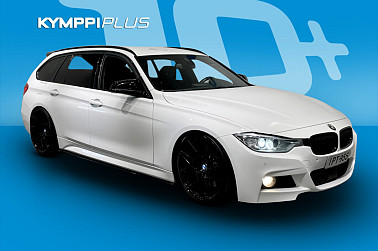 BMW 330 F31 Touring 330d A xDrive M Sport ** Adapt.vakkari / Keyless / HUD / HiFi / Tutkat / P.kamera ** - Kunnon koneella varustettu M Sport -farmari, joka yhdistää suorituskyvyn, tyylin ja tilan