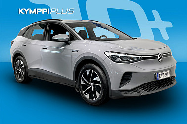 Volkswagen ID.4 Pro Performance 150 kW, akku 77 kWh ** P.kamera / Lämpöpumppu / ACC / Kessy ** - Pitkä toimintamatka, huippuvarustelu ja tyylikäs ulkoasu – sähköauto ilman kompromisseja.