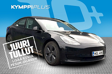 Tesla Model 3 RWD ** 2x renkaat ja vanteet / ACC / LED / Lasikatto / Suomi-auto - Yksi omistaja / 92,8 % SOH / Peruutuskamera / Akkutakuu