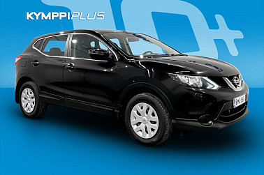 Nissan Qashqai DIG-T 115 Visia 2WD 6M/T **Ketju vaihdettu / Moottorinlämmitin ja sisäpistoke / Kahdet renkaat / Vetokoukku** - Suosikki Qashqai: Vakkari, penkinlämmittimet, vetokoukku, kahdet renkaat ja ketju vaihdettu – valmis ajoon!
