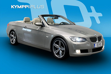 BMW 325 E93 Cabrio ** Muistipenkki / Xenon / Lohkolämmitin / Pysäköintitutkat ** - Nauti kesästä ja talvesta – BMW 325 Cabrio kovalla katolla ja hienolla kuusisylinterisellä koneella