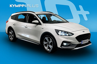 Ford Focus 1,5 EcoBoost 150hv A8 Active Wagon ** Keyless / Adapt.vakkari / Navi / LED / Koukku ** - Monipuolinen merkkihuollettu matkakumppani, jossa yhdistyvät tilat, mukavuus ja hieno ulkonäkö
