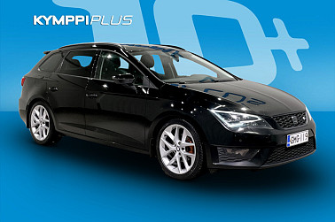 Seat Leon ST 1,4 TSI 150 ACT FR ** Webasto / Led / Navi / Urheiluistuimet / Uudet kesärenkaat ** - Sporttinen ja hyvin varusteltu Leon ST 1.4 TSI 150 hv, huollettu ja jakohihna vaihdettu.