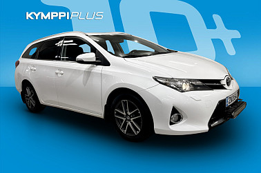 Toyota Auris Touring Sports 1,6 Valvematic Active Edition * Koukku / Navi / Kamera / Lohko / Suomi-auto * - Luotettava ja hyvin varusteltu Toyota Auris – ketjukone, peruutuskamera ja automaatti-ilmastointi!
