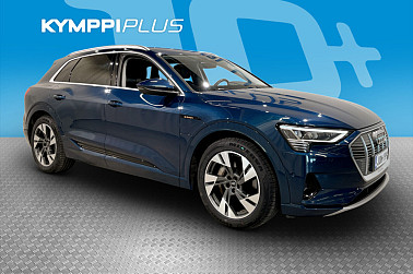 Audi e-tron Advanced 55 quattro ** Adapt. vakkari / Muistipenkki / Koukku / Peruutuskamera - RAHOITUSKORKO tähän autoon vain 3,89% - Juuri huollettu! Tutkat, Navi, Ilmajousitus, Kahdet renkaat ja vanteet, Soh 92,6%.
