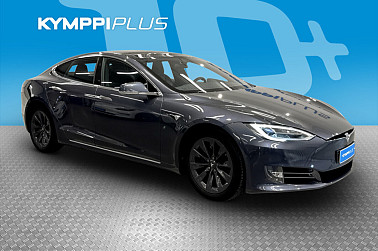 Tesla Model S 75 D AWD * ACC / LED / Nahat * - RAHOITUSKORKO tähän autoon vain 3,89% - 2 x renkaat / Lämpöratti / Lasikatto