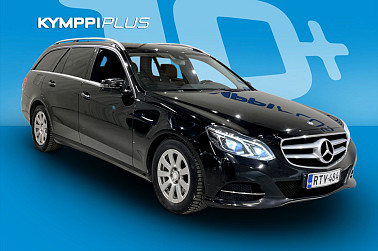 Mercedes-Benz E 220 CDI BE T A Premium Business ** Alle taittuva vetokokoukku / LED / Navigointi / Vakionopeudensäädin / Tutkat / Nahat** - Luotettava ja tyylikäs matkakumppani!