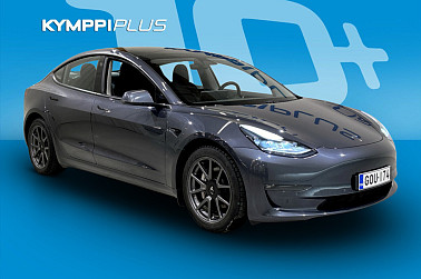 Tesla Model 3 Long Range ** Lasikatto / LED-ajovalot / ACC / Kamera / 2 x renkaat ja vanteet - Tämä auto tarjoaa modernin sähköautoilun parhaat puolet yhdistettynä kattavaan varusteluun ja luotettavaan käyttöhistoriaan.