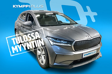 Skoda Enyaq 80 iV ** ACC / Matrix- LED / P. kamera / Lämpöpumppu / Kaistavahti / Navi / Kessy / 2x renkaat / Koukku ** - Akun kunto 97 %, pitkä toimintamatka ja huippuvarusteet – laadukas Enyaq ilman riskejä.