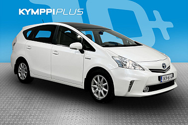Toyota Prius+ Linea Sol 7p **Suomi-auto / 7-paikkainen / Lohkolämmitin ja sisäpistoke / Isofix** - Suosittu 7-paikkainen Toyota Prius+ – tilava ja taloudellinen hybridi hyvillä varusteilla!