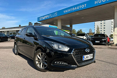 Hyundai i40 Wagon 1,6 6MT ISG Comfort * 2. Omisteinen Suomi.auto / Vetokoukku / Peruutuskamera * - Hyundai i40 Wagon Comfort – Tilava ja luotettava– edullinen arjen rattaaksi!