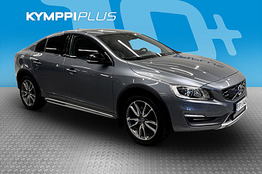 Volvo S60 Cross Country D4 Summum aut / Kuskin muisti / Digimittari / Ratinlämmitin - Acc / Voc / Blis / Kamera / Navi / Webasto / Koukku