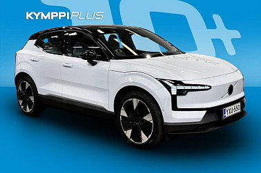 Volvo EX30 Single Extended Range Ultra ** BLIS / ACC / Harman Kardon / Navi / LED / Lämpöpumppu / CarPlay ** - Volvo EX30 Ultra – sähköauto pitkällä 475 km toimintasäteellä ja huippuluokan varusteilla.