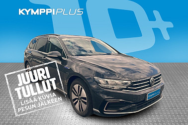Volkswagen Passat Variant GTE Plug-In Hybrid 160 kW DSG-automaatti - Adapt. vakkari / Koukku / Digimittaristo / Suosittu tilava ja taloudellinen lataushybrid!