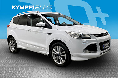Ford Kuga 2,0 TDCi 150 hv PowerShift AWD A6 Titanium Business 5-ovinen ** Koukku / Lämpölasi / Kessy / Blis ** - ** Siistikuntoinen / Suomi-auto / Ei adblueta **
