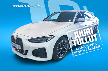 BMW i4 eDrive40**M Sport / Peruutuskamera / Harman Kardon /  Pysäköintiavustin / Valopaketti / Sähkötoiminen vetokoukku** - BMW i4 eDrive40 M Sport 2023 – Tehoa, tyyliä ja täyssähköistä ajonautintoa!
