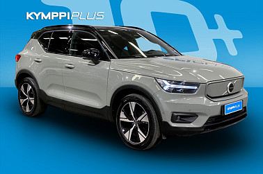 Volvo XC40 Recharge Twin Pro aut **2x renkaat vanteilla / Lämpöpumppu / Panorama / H&K ** - Tehokas ja kattavasti varusteltu XC40 Twin Pro – turvallinen, mukava ja huoleton valinta.