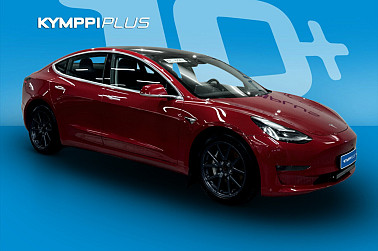 Tesla Model 3 Long-Range Dual Motor AWD ** / Nahkaverhoilu / ACC / Lasikatto / ** - Tehoa, tyyliä ja toimintasädettä!