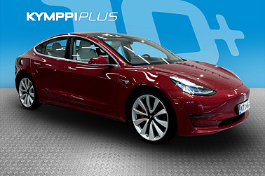 Tesla Model 3 Performance Dual Motor AWD * ACC / LED / 2 Renkaat ja vanteet / SoH 87,4% * - Neliveto / 2 x renkaat ja vanteet / Lasikatto