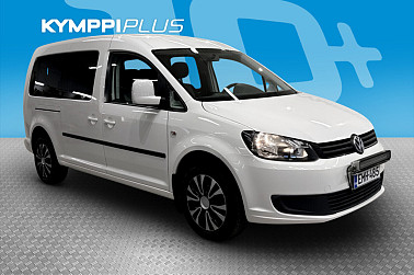 Volkswagen Caddy Maxi Trendline Family 1,6 TDI 75 kW DSG BlueMotion Technology ** 7 paikkainen / Vakkari / Lohkolämmitin ** - Webasto (ajonaikainen) / Suomi-auto / 2x renkaat ja vanteet