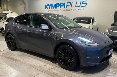Tesla Model Y Long Range **Lämpöpumppu / Premium Audio / 2x renkaat vanteilla ** - Tesla Model Y LR 2021 – pitkä toimintamatka, luksus, turvallisuus ja huipputeknologia.