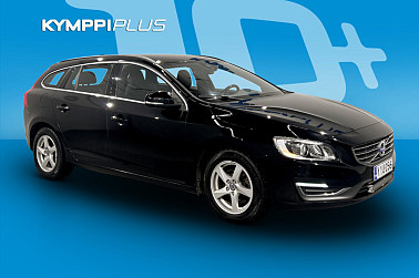 Volvo V60 D4 Business aut **Suomi-auto / Webasto / Xenon / Vakinopeudensäädin / Bluetooth / Isofix** - Tyylikäs ja tehokas Volvo V60 D4 Business – suosikkifarkku hyvillä varusteilla