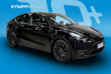 Tesla Model Y Performance ** Suomi-auto / 1 omistaja / Kahdet renkaat vantein / Kesä 21