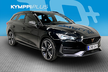 CUPRA Leon Sportstourer 1,4 PHEV 180 kW e-HYBRID DSG ** Led / Acc / Sähköinen takaluukku / Keyless / Digimittaristo ** - Urheilullinen ja tyylikäs CUPRA Leon Sportstourer e-HYBRID tarjoaa vahvaa suorituskykyä, taloudellisuutta ja modernia ajonautintoa.
