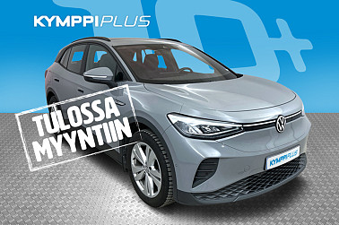 Volkswagen ID.4 Pro Performance 150 kW, akku 77 kWh ** Sähkö koukku / Peruutuskamera / 2x renkaat vanteineen ** - Suomalaisten suosima tilava sähkömaasturi! Varusteltu suomalaiseen käyttöön!