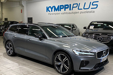 Volvo V60 T6 TwE AWD Business R-Design aut**Polttoainetoiminen lämmitin / VOC / Vetokoukku / Adaptiivinen vakionopeussäädin** - Volvo V60 T6 Twin Engine AWD Business R-Design Aut 2020 – Ladattava hybridi, kattavalla varustelulla