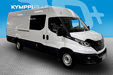 Iveco Daily 3,0 35S18 Autom. 132kw *3l Moottori / LED / Suomi-auto / Webasto / Koukku / 4-Paikkainen matkailuauto hyvillä varusteilla! - RAHOITUSKORKO tähän autoon vain 1,99% - Harvinainen, isokoneinen matkailu-auto!