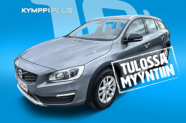 Volvo V60 Cross Country D4 AWD Business aut ** Webasto / Adapt.vakkari / Navi / Vetokoukku ** - Suomi-auto ensimmäiseltä omistajalta merkkiliikkeen huoltohistorialla!
