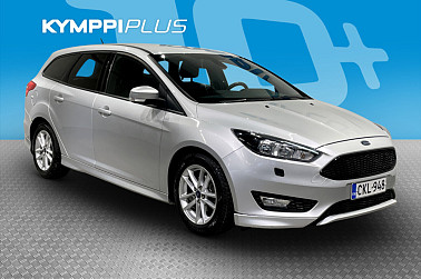 Ford Focus 1,0 EcoBoost 125 hv ST-Line Wagon ** P. tutka /  Vakkari / Urheiluistuimet / Suomi-auto ** - Sporttinen ST-malli, joka tarjoaa ajamisen iloa ja näyttävää olemusta.