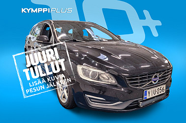 Volvo V60 D4 Business aut **Suomi-auto / Webasto / Xenon / Vakinopeudensäädin / Bluetooth / Isofix** - Tyylikäs ja tehokas Volvo V60 D4 Business – suosikkifarkku hyvillä varusteilla