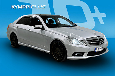 Mercedes-Benz E 350 CDI BE A AMG Styling ** Distronic+ / Webasto / Xenon / Ilma-alusta - Tehoa, tyyliä ja varustelua!