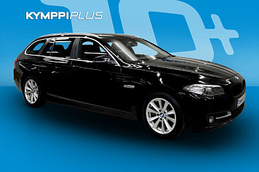 BMW 520 F11 Touring 520d TwinPower Turbo A Limited xDrive Edition Exclusive ** / Webasto / Sporttinahat / Koukku / ** - Tehokas ja taloudellinen Bmw, mukava automaattivaihteisto ja varma neliveto kaikille keleille.