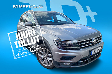 Volkswagen Tiguan Highline 2,0 TSI 132 kW (180 hv) 4MOTION DSG-automaatti Winter Edition * Weba / Acc / Digimittari * - Tehokas ja tyylikäs katumaasturi huippuvarusteilla – mukavuutta, turvaa ja ajonautintoa!