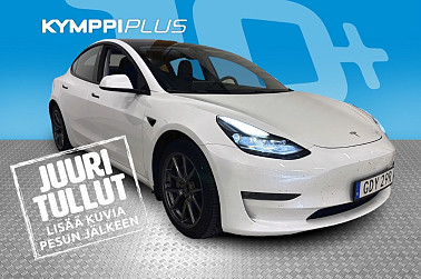 Tesla Model 3 Long Range - Lämpöpumppu, sähköinen takaluukku, ACC