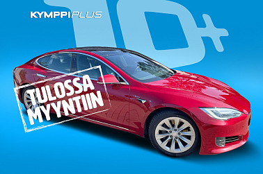 Tesla Model S 75 D ** ACC / Lasikatto / Kamera ** - Tyylikäs punainen Tesla Model S 75D