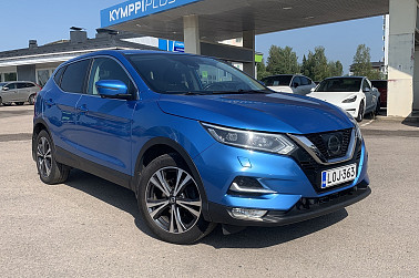 Nissan Qashqai DIG-T 115 N-Connecta 2WD Xtronic LED * Koukku / Keyless / Navigointi / 360° Kamera * - Navigointi, 360° kamera ja avaimeton käyttö – ajamisen mukavuutta parhaimmillaan!
