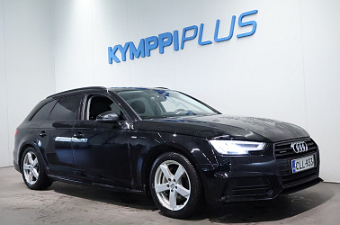 Audi A4 Avant Business Sport Comfort S line Edition 2,0 TDI 140 kW quattro S tronic ** Webasto / Koukku / CarPlay ** - Vasta huollettu tyylikäs nelikko!