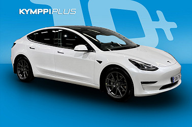 Tesla Model 3 Long Range **Lämpöpumppu / 2 x renkaat kevytmetallivantein - Tesla Model 3 Long Range AWD – Tehokasta sähköistä ajonautintoa jopa 602 km toimintamatkalla!