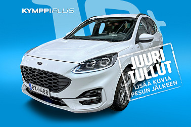 Ford Kuga 2,5 Ladattava hybridi (PHEV) 225hv CVT FWD ST-Line X Launch Edition 5-ovinen **Suomi-auto / LED / ACC / HUD / Navi** - Tyylikäs ja hyvin varusteltu Ford Kuga PHEV saatavilla Kokkolan Kymppi Plussalta – osta omasi ennen muita!