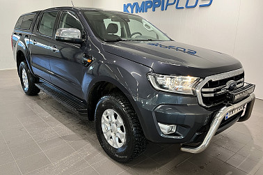 Ford Ranger Double Cab 2,0 TDCi 170hp A10 4x4 XLT 5hlö K-A ** 1-Om. Suomiauto / Webasto / Lavakate / Lohko ja sisäp. ** - Täydellinen työjuhta erittäin maltillisin kilometrein!