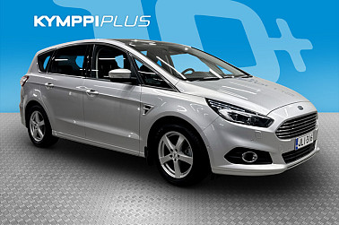 Ford S-Max 2,0 TDCi 180hv PowerShift Titanium Business AWD 5D / Acc / Webasto / Navi / Panoraama / Muistipenkki - Neliveto tarjoaa varman pidon kaikissa olosuhteissa. Tyylikäs Titanium Business -varustelu ja 7-paikkainen tilaratkaisu täydellinen perheauto.