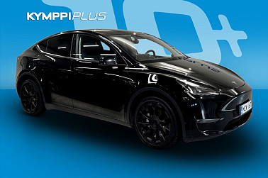 Tesla Model Y Long Range ** / 2x renkaat ja vanteet / Lämpöpumppu / Matrix Led / EAP / ** - Täydellinen yhdistelmä tehokkuutta ja käytännöllisyyttä!