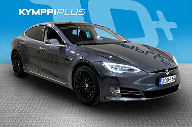 Tesla Model S 90 D ** Autopilot / Lasikatto / ACC / Kamera / Navigointi - Tehokas ja tyylikäs sähköauto erinomaisilla varusteilla!