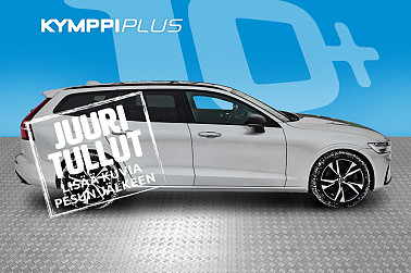 Volvo V60 T8 AWD Long Range High Performance R-Design Edition aut **LED / Adapt.vakkari / Lasikatto / Vetokoukku** - Digimittaristo / Kamera / Harman Kardon / 2x renkaat / SoH 96,3 %